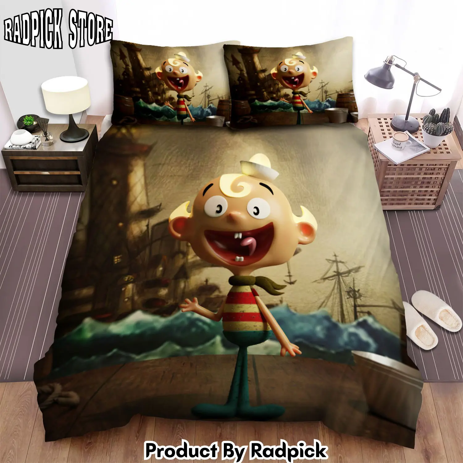 Radpick the marvelous misadventures of flapjack flapjack artwork bed sheets spread duvet cover bedding sets rp3271071